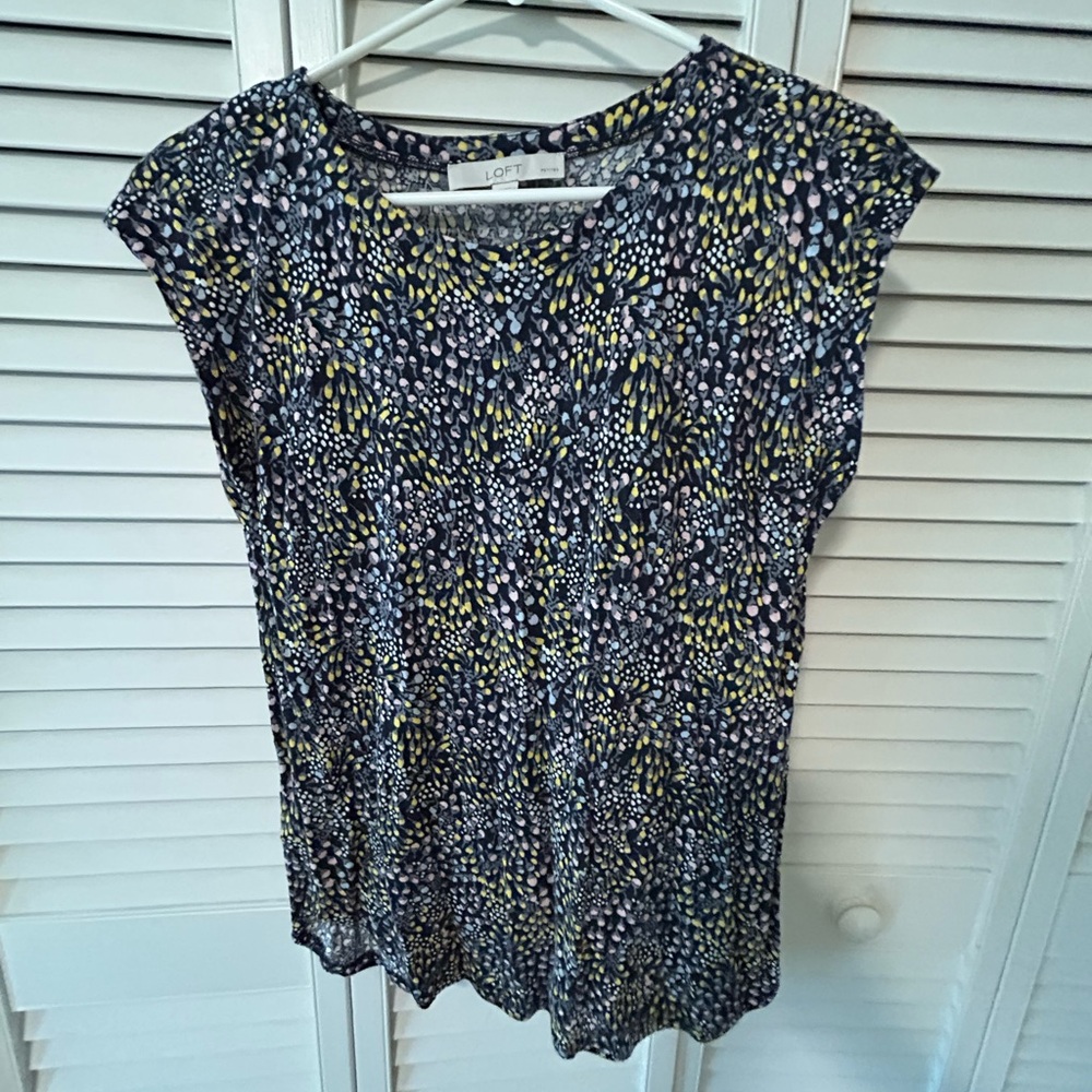 LOFT Women's Multicolor Top